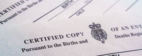 Acte de naissance